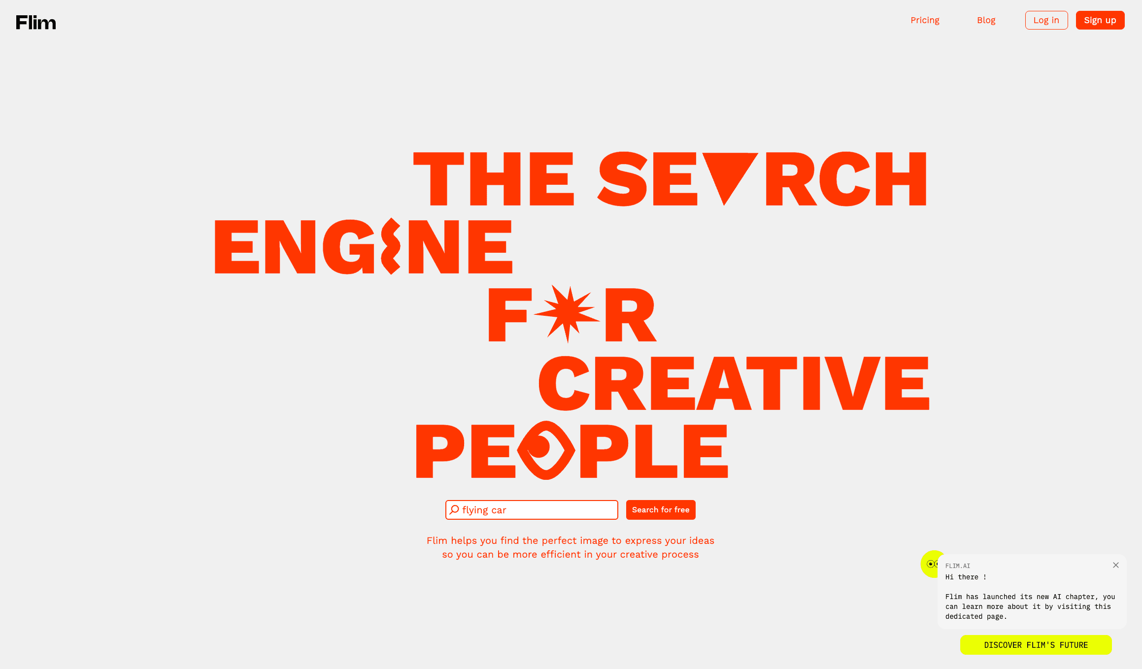 Flim - Plateforme de recherche de références visuelles pour les créatifs